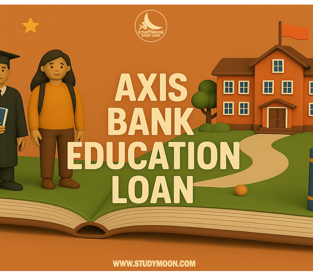axis bank education loan without property, apply education loan, study loan