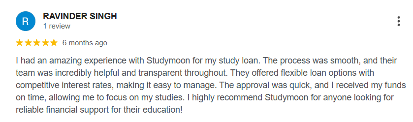 Studymoon google Review 3