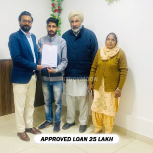 Education loan for Canada, Student loan without property, Unsecured education loan, Study abroad loan success story, StudyMoon loans.