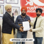 Education loan for UK ₹25 Lakh study loan success story Study abroad loan for Indian students UK student visa financial requirements Collateral-free education loan