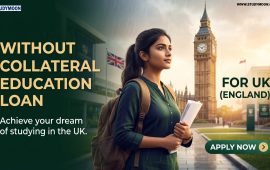 Education loan for UK ₹25 Lakh study loan success story Study abroad loan for Indian students UK student visa financial requirements Collateral-free education loan