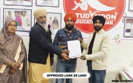 Education loan for UK ₹25 Lakh study loan success story Study abroad loan for Indian students UK student visa financial requirements Collateral-free education loan